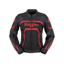 Furygan Mystıc Evo Vented Yazlık Kadın Korumalı Montu Siyah Kırmızı Xxl
