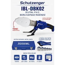 Dijital Göstergeli 1000w Pvc Ppr Boru Kaynak Makinesi 0 320 C Metal Çantalı 6 Pafta Ve Makaslı Set