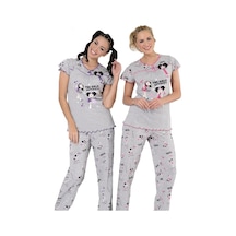 Alfa Aksesuar 03 Berrak Bayan Pijama Takımı 5130 Fuşya