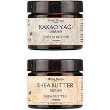 Soğuk Sıkım Shea Butter Ve Kakao Yağı, %100 Doğal & Saf, 50ml 10 ML