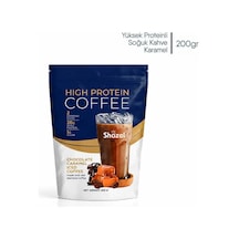 Shazel Yüksekli Proteinli Soğuk Kahve Karamelli 200g 200 G
