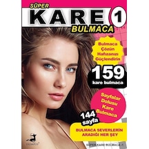 Süper Kare Bulmaca - 1 - Bertan Kodamanoğlu - Olimpos Yayınları