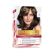 Loreal Excellence 4 Koyu Kahve Set Saç Boyası