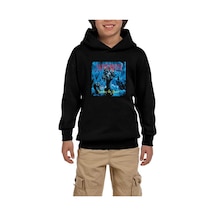 Zepplin Giyim Suffacation Breeding The Spawn Siyah Çocuk Kapşonlu Sweatshirt