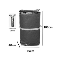 Jokey Ambalaj Ev-ış Branda Taşıma Çuvalı 50x40+100cm Fermuarlı Ve Cepli 170gr.tekstıl Çuvalı- Renk Seçenekli ,