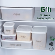 Porsima 1155 Alaska No Frost -20°C 6'lı Dondurucu Saklama Kabı