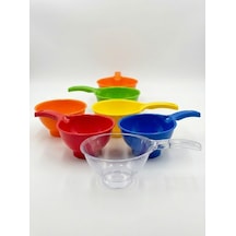 Orret Home Konserve Kavanoz Hunisi Geniş Ağızlı Huni Plastik Mutfak Hunisi Reçel Salça Turşu Dolum Hunisi Kavanoz Aktarma Aparatı 1 Adet 26 Cm