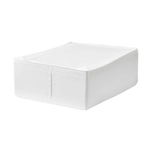 Ikea Saklama Çantası Skubb Yatak Altı Komodini, Dolap Çantası 43 X 53 X 19 Cm Fermuarlı - Beyaz