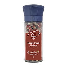 Green Life Deniz Tuzu Ve Baharat Kırmızı Biberli Cam 75 G - 4 Adet Tarı