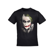 Kalic Studio Unisex Siyah Joker Baskılı Siyahorj413