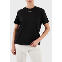 Calvin Klein Bayan T Shirt Lv147c857g Ub1 Siyah SIYAH