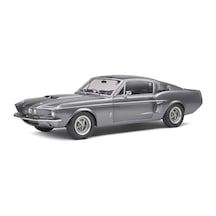 Solido S1802905 1/18 Shelby Gt500 Grey & Black Stripes 1967