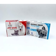 Dr. Sed Derma Köpek 1-10 KG Deri Bakım Ürünü 2 Kutu + Göz Bakım Ürünü