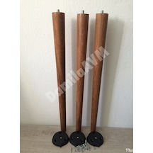 Ceviz 3.Lü Zigon Sehpa Ayak Ve Aparatı 40-45-50-55Cm