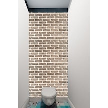100cmx250cm Banyo Fayans Suya Dayanıklı Premium Sağlıklı Boya Yapışkanlı Folyo Turkuaz