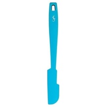 Lurch - Platin Silikon Mini Hamur Kazıyıcı 26 Cm Mavi - Yanmaz, Yapışmaz, Bükülmez, Çizmez, Tat Ve Koku Bırakmaz - 240105