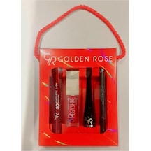 Golden Rose Sevgililer Günü Özel Karma Kofre Set 1 Maskara-lipgloss-dipliner-eyeliner