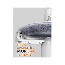Kirli Ve Temiz Suyu Ayıran Pratik Mop Sarı