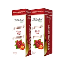 Hekimhan Bitkisel Çilek Yağı 2 x 20 ML