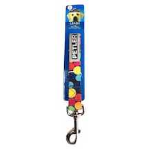 Petler 8110-L8L Köpek Gezdirme Tasması 2,5 cm.x122 cm.(L) Max. 41 Çok Renkli