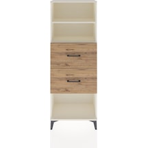 Arges Dolap 2 Raflı 2 Çekmeceli 60x30x163 Aytaşı-çam Aytaşı
