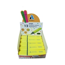 Fosforlu Kalem Sarı 12 Adet Sarı