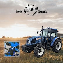 New Holland T5050 Traktör Kaporta Kılıfı Kabinli
