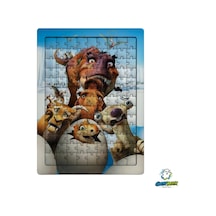 Ghostbastır Design Buz Devri 99 Parça Ayaklı Puzzle Dekoratif Çocuk Yapbozu 0149