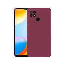 Xiaomi Poco C40 İle Uyumlu Kılıf Mürdüm Premier Silikon  Esnek İnce Geliştirilmiş Dayanıklı Darbe Karşıtı Yeni Tasarım Xiaomi Poco C40, Mürdüm Sku: Zeusb0bf8nm343