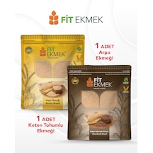 Fit Arpa Lavaş Ekmeği 300gr Ve Keten Tohumlu Lavaş Ekmeği 300gr