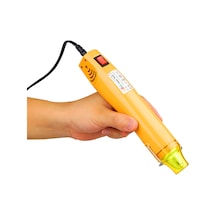 Güç Ayarlanabilir Mini Isı Tabancası, 660 F'ye Kadar El Elektrikli Sıcak Hava Tabancası 350w