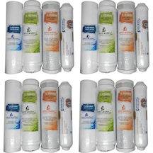 Pera Water Açık Kasa Su Arıtma Cihazlarına 4Lü Filtre Set 4 Takım