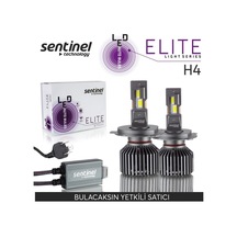 Sentinel Elite H4 Led Xenon Ampülü 65w 12v 12000 Lumen 6500 Kelvin Beyaz Işık Diğer