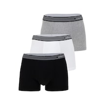Cacharel 3'lü Pamuk Karışımlı Boxer Multıcolor