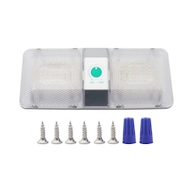 Rv Dc 9 18 V 6000 6500 K Led Tavan Çift Kubbe Işık
