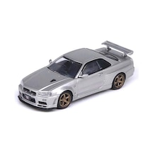 Inno 1/64 Nissan Skyline Gt-r V-spec Il Silver In