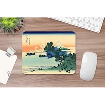 Hokusai Shichiri Beach In Sagami Province 17 X 21 Cm Mouse Pad Mousepad