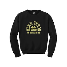 Mike Tyson 44 Wins by Knockout Siyah Sweatshirt