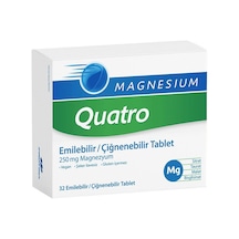 Magnesium Quatro 32 Çiğnenebilir Tablet