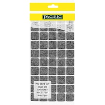 Pacıfıc Gri Yapışkanlı Keçe 20mm X 20mm