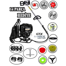 Eisenn German EIS-B14 Titan 62 Pro Sırt Tırpan + Akrobat Çapalama + Toprak Eşeleme 14 Parça Full Set