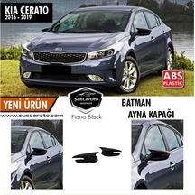 Kia Cerato Sinyalli 2016-2019 Batman Yarasa Ayna Kapağı Piano Bla