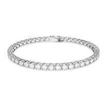 5660917 Swarovski Bilezik Re Matrix:bracelet S Whi/rhs Xl Metalik