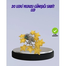 Lb Yıldız Figürlü Led Şerit Işık 5m İç Mekan Dekor Aydınlatma