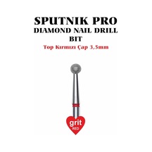 Elmas Top Freze Kırmızı Çap 3,5mm