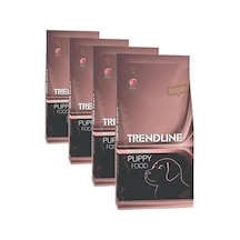 Trendline Yavru 24/11 Dana Etli Köpek Maması 1 Kg 4 Paketi 103 Ivory