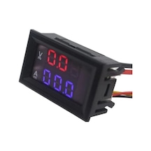 Dijital Voltmetre Ve Ampermetre, Dc 100v 10a