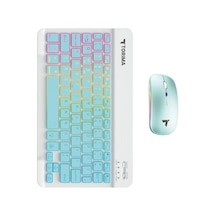 Torima TMK-09 Şarj Edilebilir RGB Işıklı Kablosuz Klavye Mouse Seti