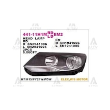 DEPO 44111H1LMLDEM2 Far Sol Komple Tiguan 11-