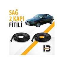Bmw 3 Serisi E36 1992-1998 Kadifeli Sağ Ön Ve Arka Kapı Fitili Bm02159